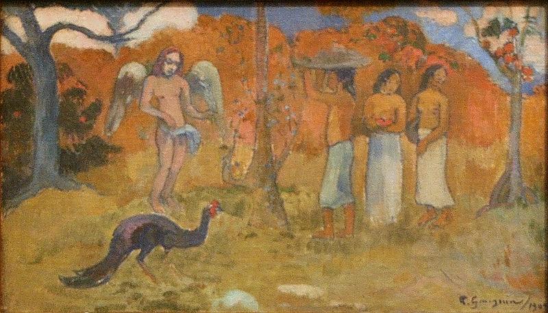 Paul Gauguin Judgement of Paris oil painting picture